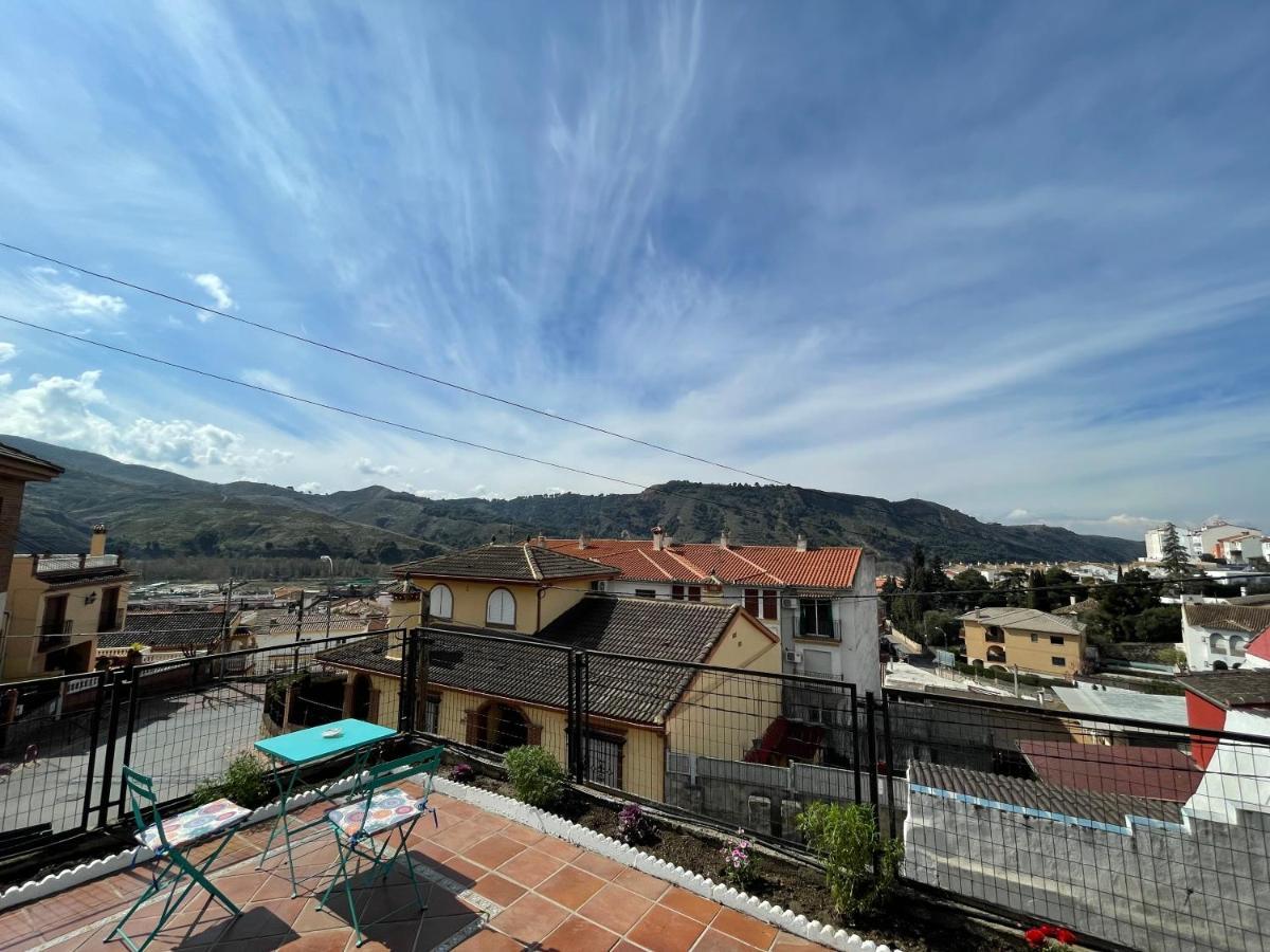 Casa Rural Vistablanca: Panoramic Views with Pool Near Alhambra Cenes De La Vega Exterior photo