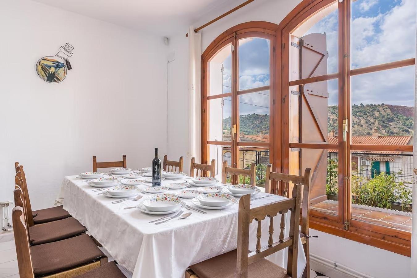 Casa Rural Vistablanca: Panoramic Views with Pool Near Alhambra Cenes De La Vega Exterior photo