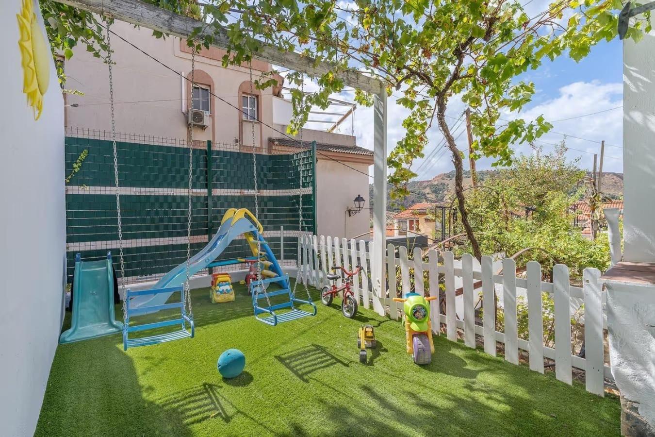 Casa Rural Vistablanca: Panoramic Views with Pool Near Alhambra Cenes De La Vega Exterior photo