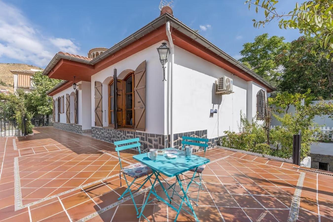 Casa Rural Vistablanca: Panoramic Views with Pool Near Alhambra Cenes De La Vega Exterior photo